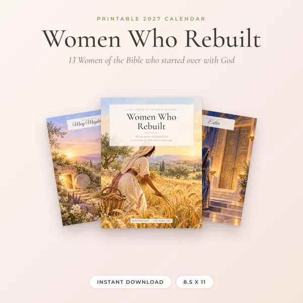 Women Who Rebuilt 2027 Calendar